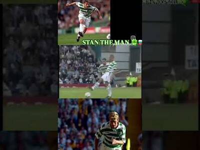 STAN PETROV WITH A THUNDEROUS FREE KICK?? #celticfc