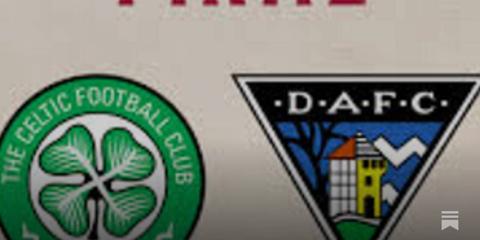 Celtic and Dunfermline at Hampden