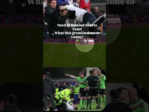 Remember this? Hearts fan attacked Neil Lennon So attacking football managers is ok?