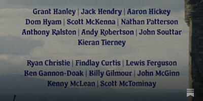 The Scotland World Cup Squad