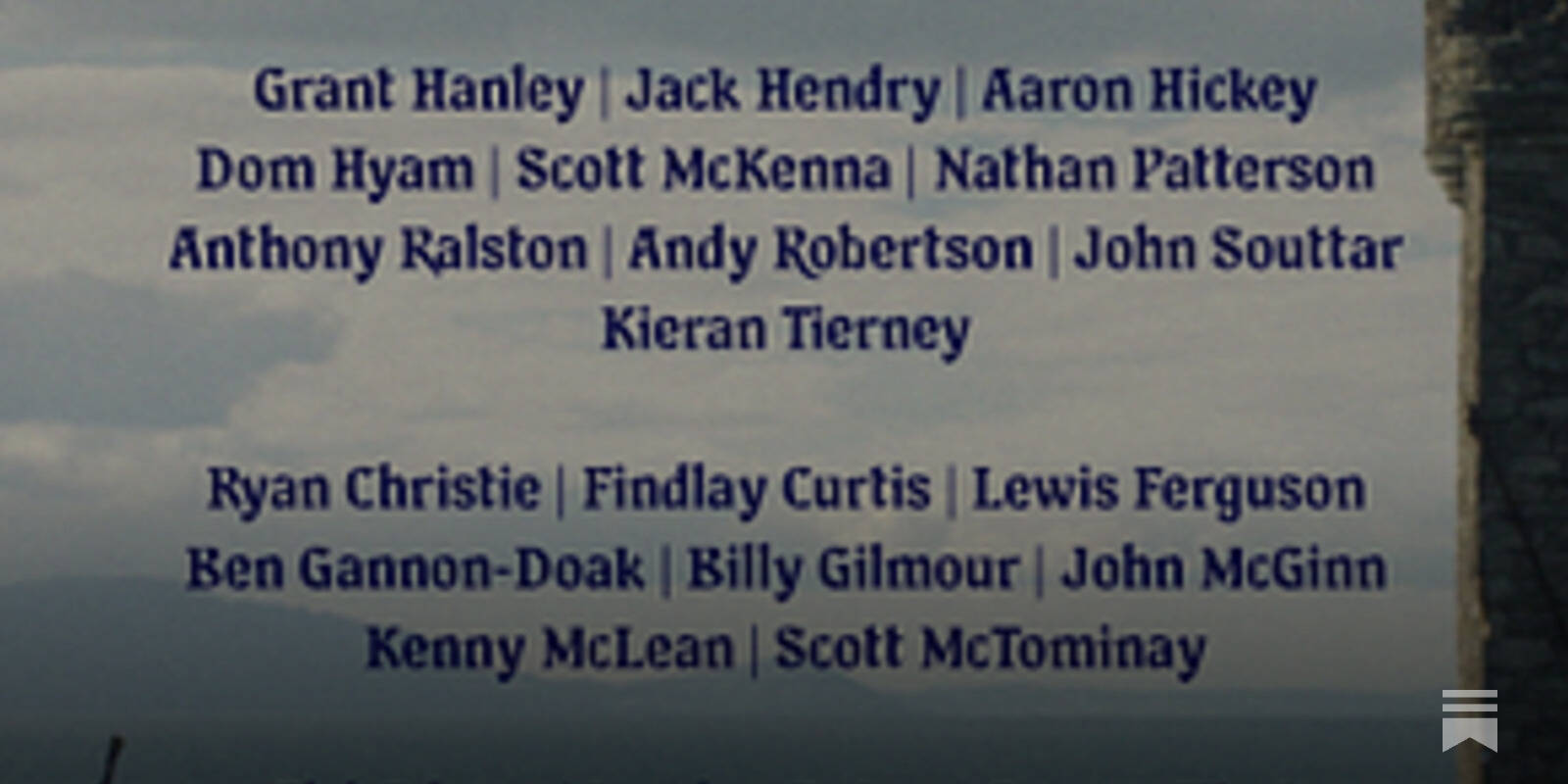 The Scotland World Cup Squad
