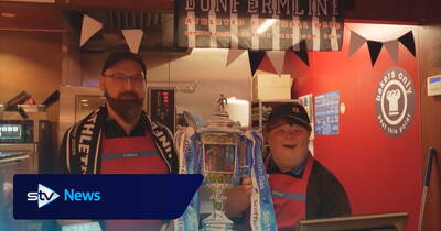 Dunfermline take ‘Scottish Cup’ on tour as town ‘prays for Pars win’ ahead of Hampden final