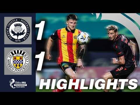 Partick Thistle 1-1 St. Mirren | HIGHLIGHTS | William Hill Premiership Play-Off