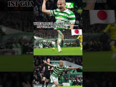When Maeda Scored Minutes Into His Celtic Debut Against Hibs #Celticfc ##Daizenmaeda