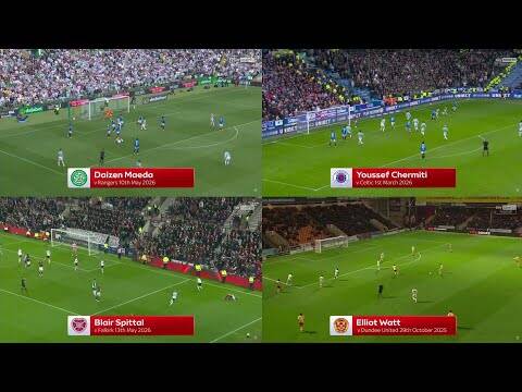 The Best Goals Of Scottish Premiership 2025/26 Season | Celtic, Hearts, Rangers, Motherwell & More