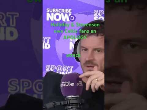 Andy Halliday & Ryan Stevenson’s DAFT Celtic fan SLANDER