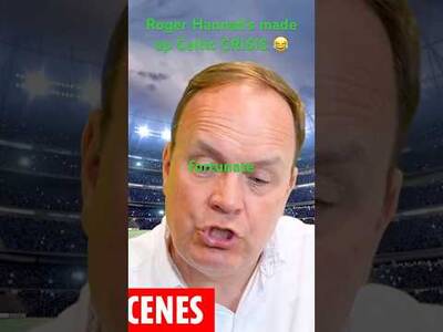 🤔 Roger Hannah’s BIZZARE Celtic fan warning