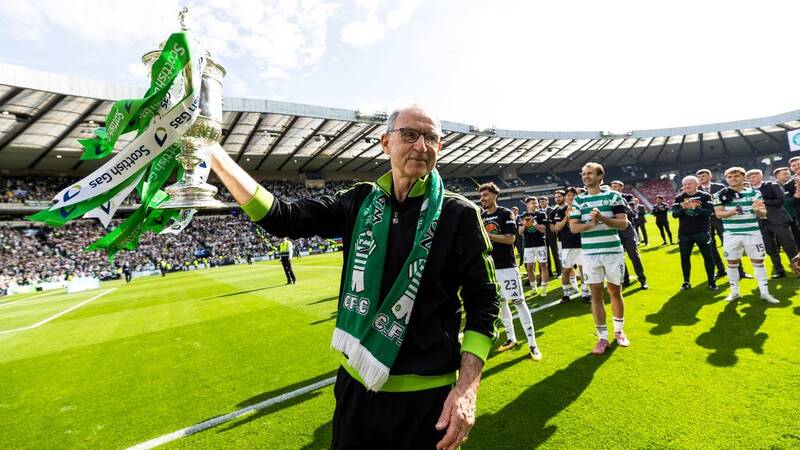 Martin O’Neill: I could never have dreamt of being a double winner with Celtic again