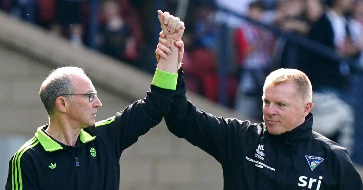 Neil Lennon urges Celtic board to let Martin O’Neill decide his future after salvaging Double