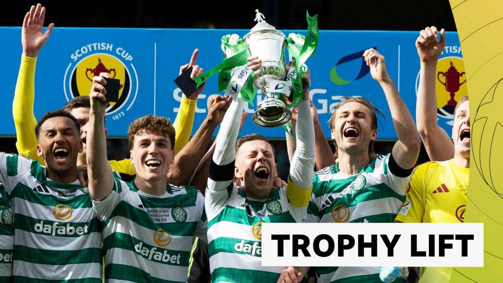 Celtic lift Scottish Cup to complete double