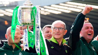 Martin O’Neill’s Celtic sweep past Dunfermline to win Scottish Cup and clinch double glory Martin O’Neill’s Celtic sweep past Dunfermline to win Scottish Cup and clinch double glory