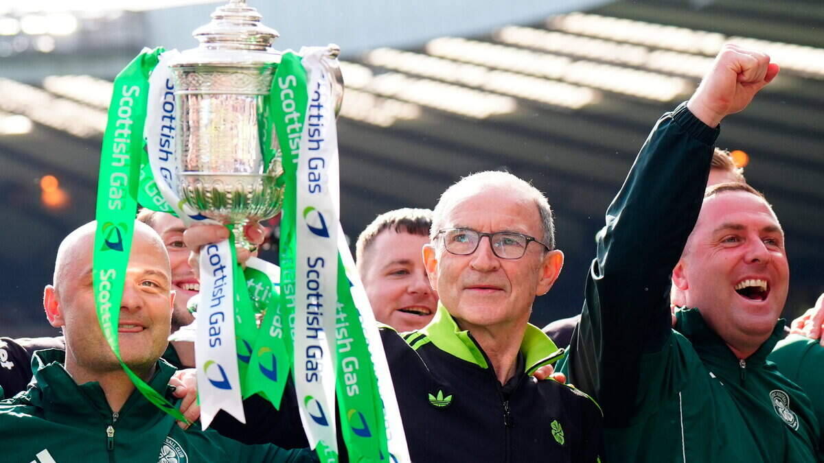Martin O’Neill’s Celtic sweep past Dunfermline to win Scottish Cup and clinch double glory