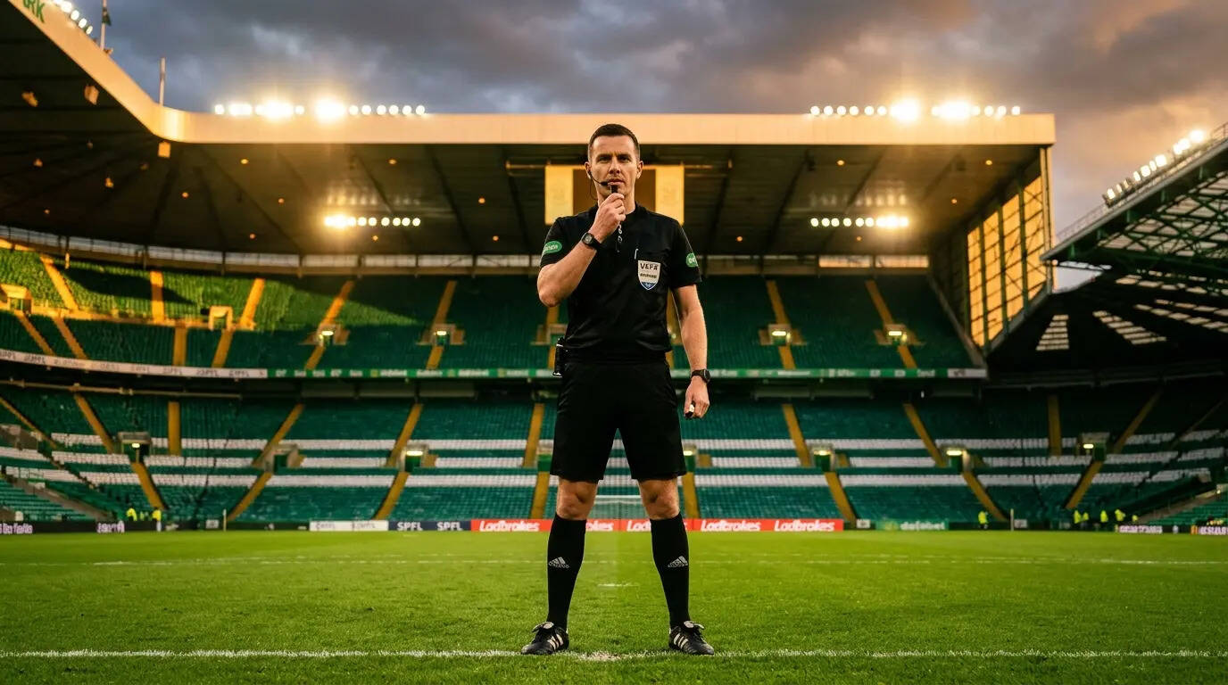 SFA Release Celtic Park Audio and Back Referee Robertson in Officiating Row