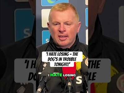 Never change, Neil Lennon! #dunfermline #celtic #ScottishCup