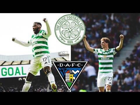 Celtic V Dunfermline 3-1 (Highlights)!!