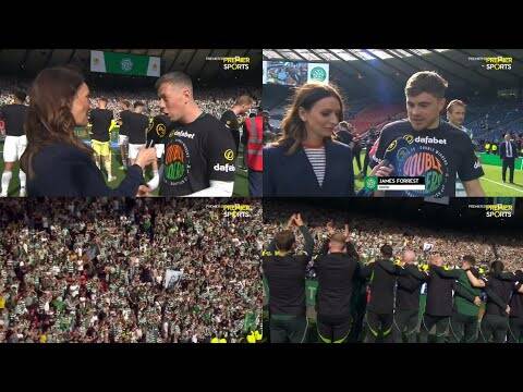 Callum Mcgregor & James Forrest Post Match Reaction | Celtic 3-1 Dunfermline Scottish Cup Final
