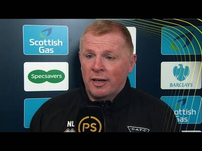 Neil Lennon reflects on Dunfermline Athletic’s loss to Celtic Neil Lennon reflects on Dunfermline Athletic’s loss to Celtic