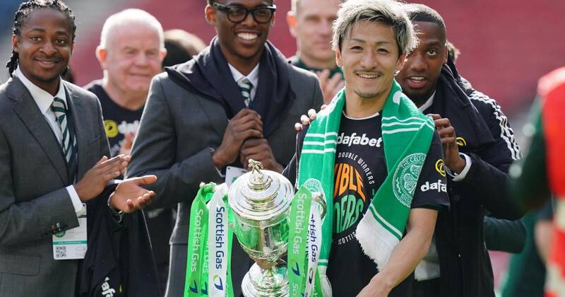 Daizen Maeda in apparent goodbye to Celtic fans after Scottish Cup win