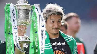 Daizen Maeda sends farewell message to fans after winning incredible Celtic double