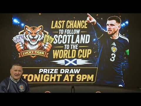 Win a trip to follow Scotland to the World Cup with Lucky Tiger!
