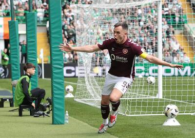 Hearts’ post-Celtic humiliation continues as Lawrence Shankland nears Rangers move