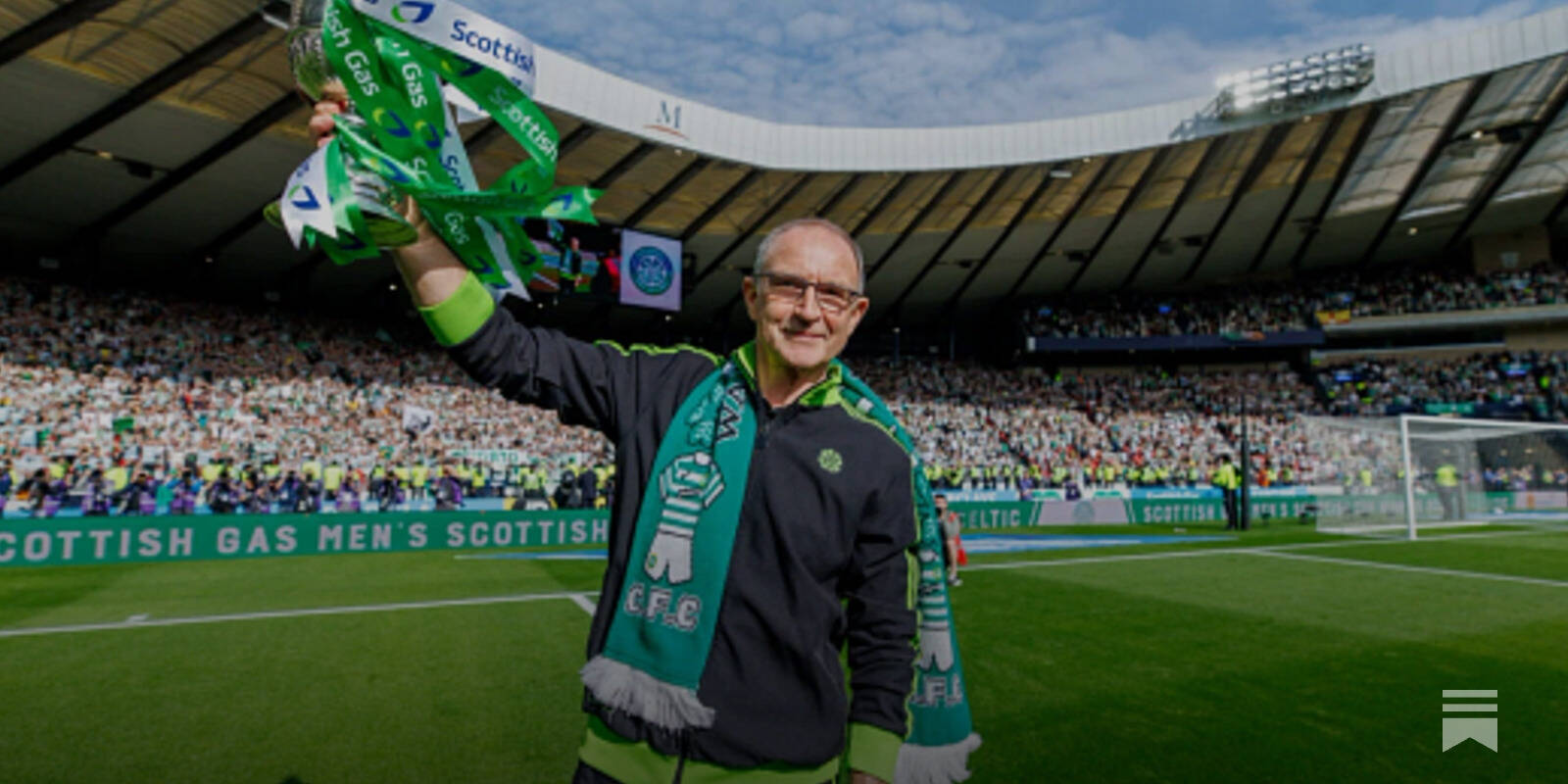 From shadow to sunshine. Celtic do the double.