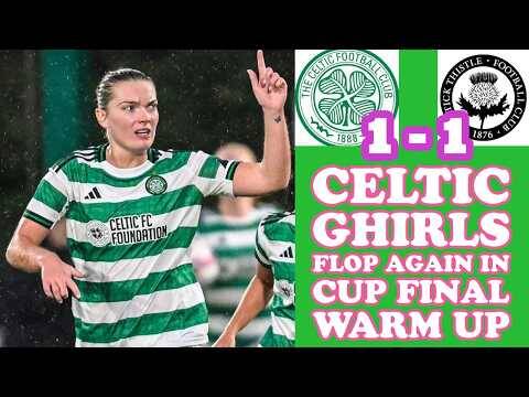 CELTIC FC Women 1 Partick Thistle 1: THE GHIRLS End SWPL With A Draw and 5th Place
