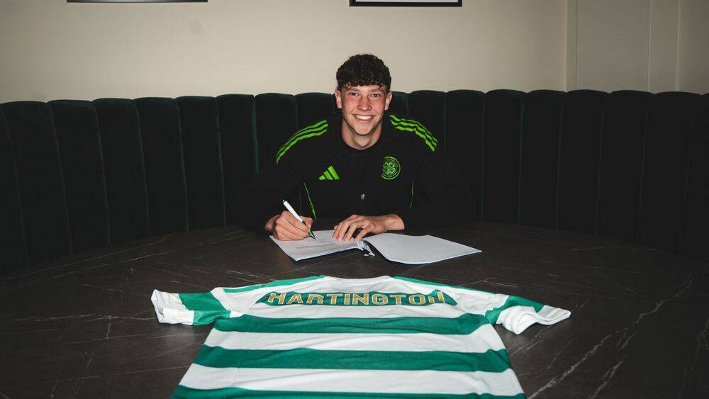 Owen Hartington signs new deal with Celtic