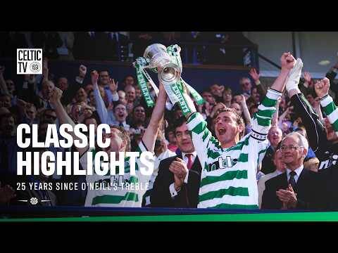 Classic Match: Celtic 3-0 Hibernian (26/05/01) | Martin O’Neill’s Treble 25 years on! 🏆
