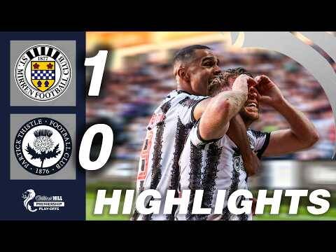 St. Mirren 1-0 Partick Thistle | HIGHLIGHTS | William Hill Premiership