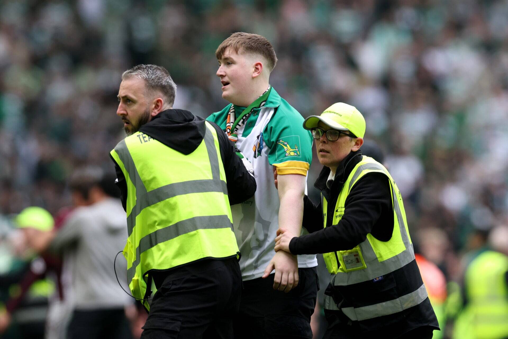 Michael Stewart escalates Celtic Park pitch invasion fallout with bizarre police claim