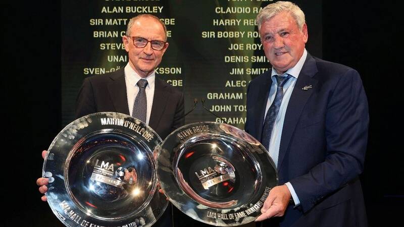 Martin O’Neill inducted into LMA Hall of Fame 1,000 Club