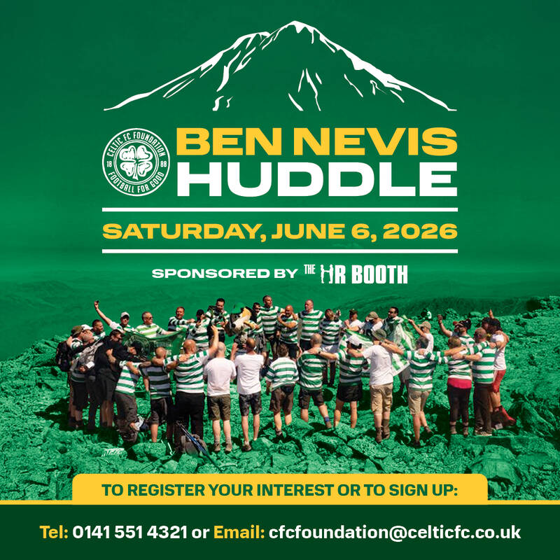 The HR Booth Sponsor the Foundation’s ‘Ben Nevis Huddle’
