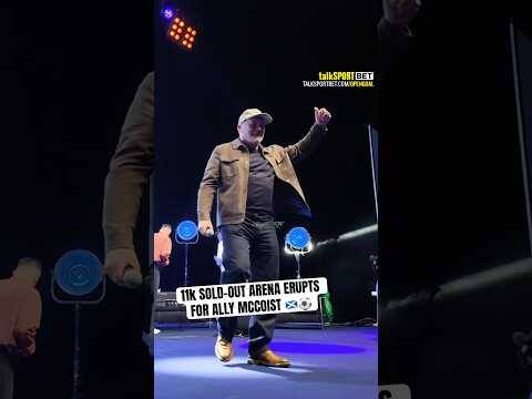 🤯🏟️ ALLY MCCOIST CROWD REACTION AT 11k SELL-OUT OPEN GOAL ARENA SHOW!