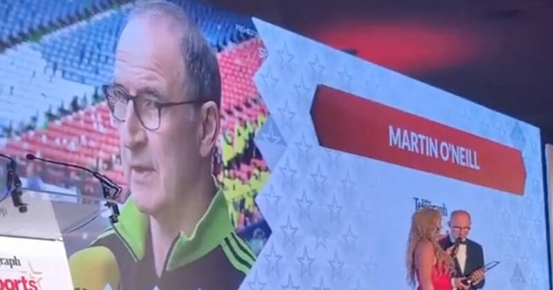 Martin O’Neill drops loaded Celtic next manager update then jabs ‘crass’ Rangers diehard during award speech