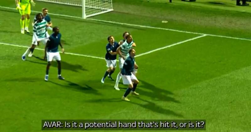 Full VAR audio from controversial Celtic penalty at Motherwell revealed