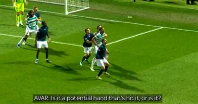 Full VAR audio from controversial Celtic penalty at Motherwell revealed