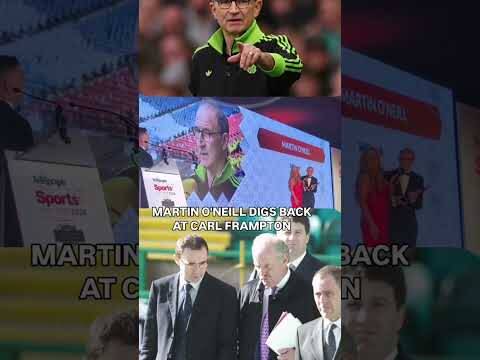 Martin O’Neill Takes a Dig From Carl Frampton’s Wilfried Nancy Comments