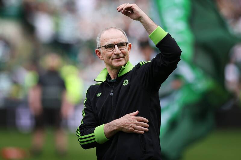 Martin O’Neill clamps ‘crass’ Carl Frampton after Celtic speech is heckled