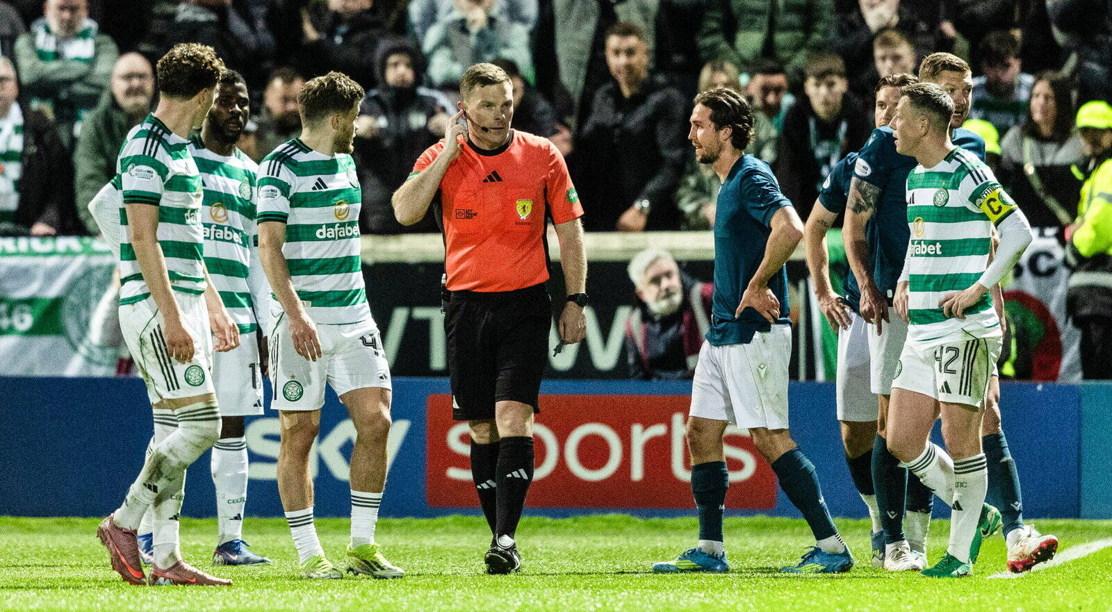 The media is now in the self parody zone over Celtic’s Motherwell call.