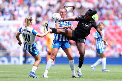 Disappointment for Hayes as Man City blitz Brighton in Women’s FA Cup final