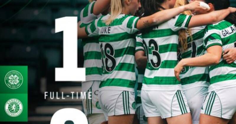 Celtic overcome red card to triumph over Rangers in Scottish Women’s Cup Final
