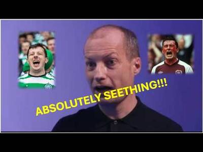 NEW FOOTAGE: Willie Collum’s Celtic Penalty Verdict Unearths Hearts Fan AGONY