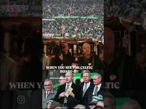 WHEN YOU SEE THE CELTIC BOARD! 🤣🤣 #stillgame #celticfc