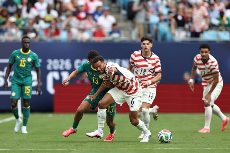 Celtic star Auston Trusty produced one eye-catching stat in USA’s win over Senegal
