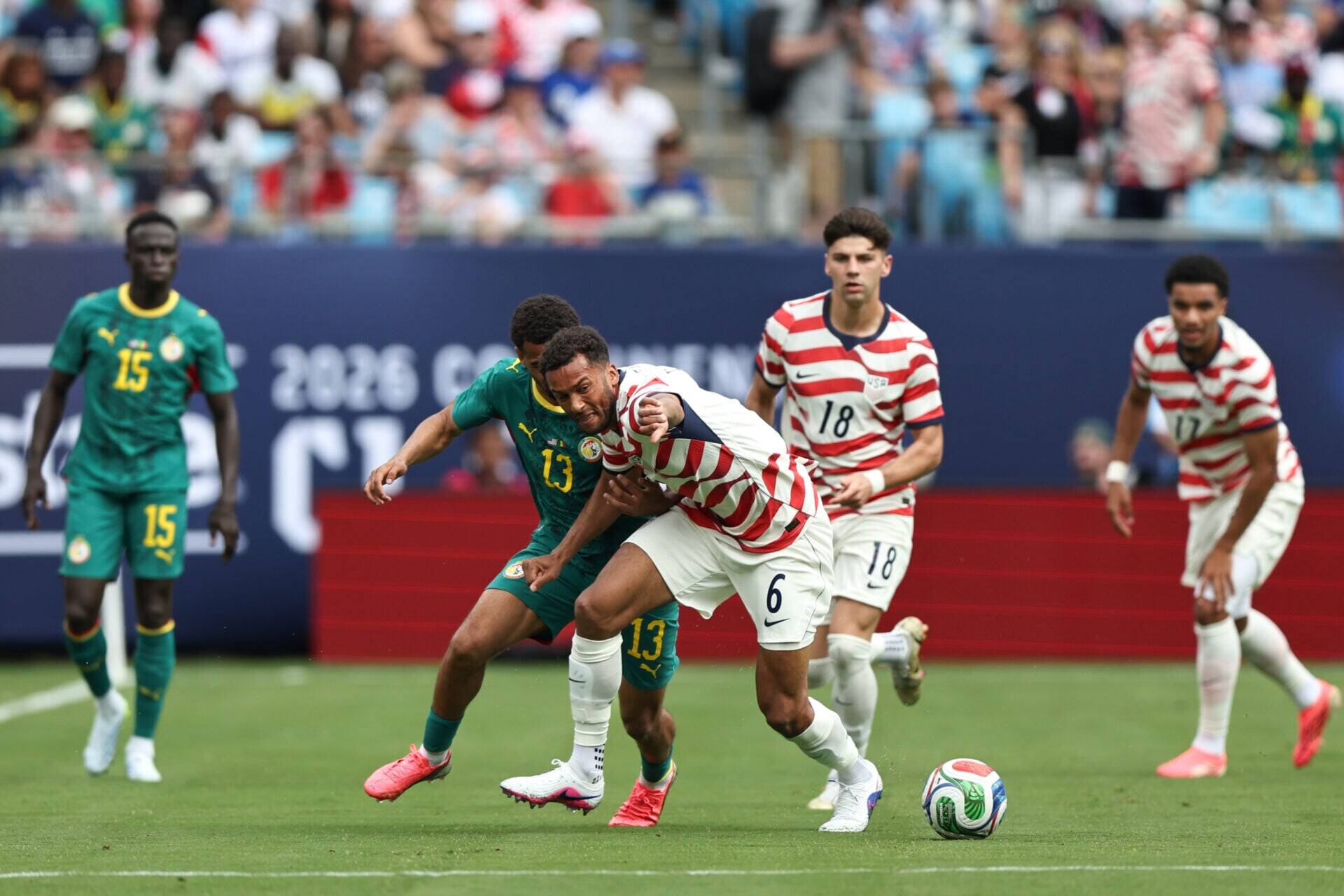 Celtic star Auston Trusty produced one eye-catching stat in USA’s win over Senegal