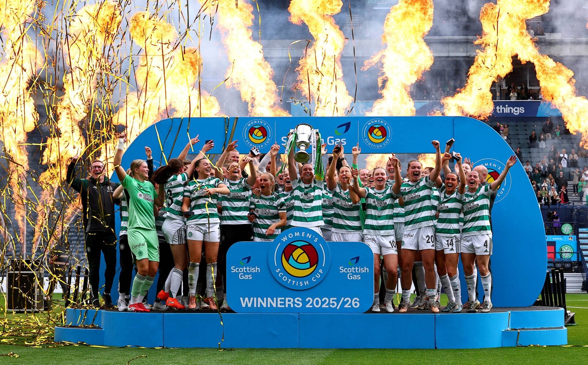 Celtic Women copy men’s Rangers wind-up after Scottish Cup final win