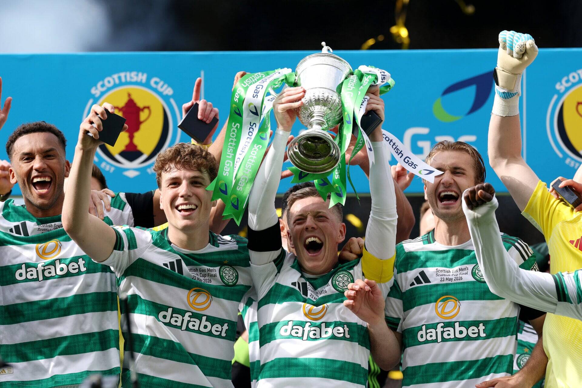 Celtic Women’s captain follows Callum McGregor as Scottish Cup trophy lift sparks same criticism