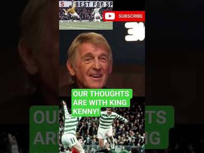 Our Thoughts Are with King Kenny Dalglish Who is Receiving Treatment for Cancer