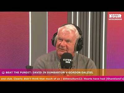 Beat the Pundit | David in Dumbarton V Gordon Dalziel